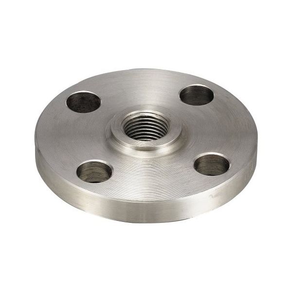 フローバル ステンレス製鍛造ねじ込フランジ 1/2 V10TF-FF-04 1個 62-0884-25（直送品）