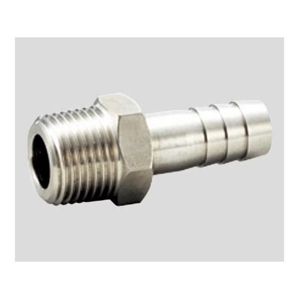 フローバル SUS304製ホースニップル 1/4×7 VHN-0207 1個 61-9575-15（直送品）