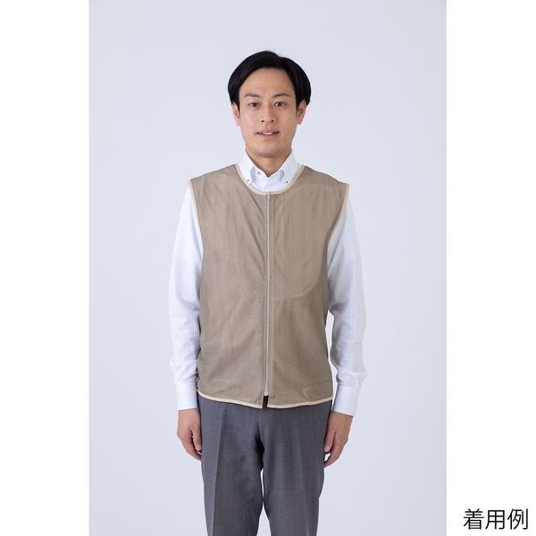 メディカル・エイド ペースメーカ・ICD等電磁波防護服 MGベストVIP 右胸部用 M MGVPMD-02R02 1個 67-3149-45（直送品）