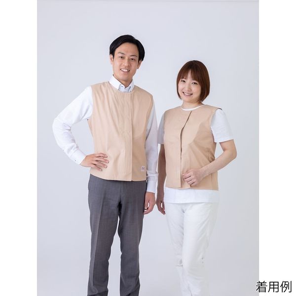 メディカル・エイド ペースメーカ・ICD等電磁波防護服 MGベストST 右胸部用 S~M MGVSTD-PMRBE01 1個（直送品）