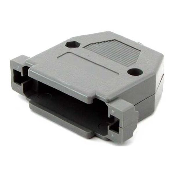 共立電子産業 Dーsubカバー ミリネジ 25pin 灰 5個入 65-8879-54 1パック(5個)（直送品）
