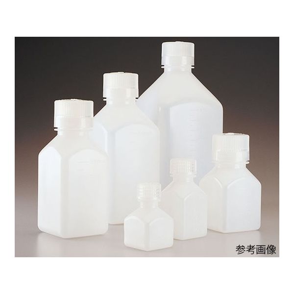 サーモフィッシャーサイエンティフィック 角型瓶 HDPE 60mL 2018-0060JP 1袋(12個) 64-5229-45（直送品）