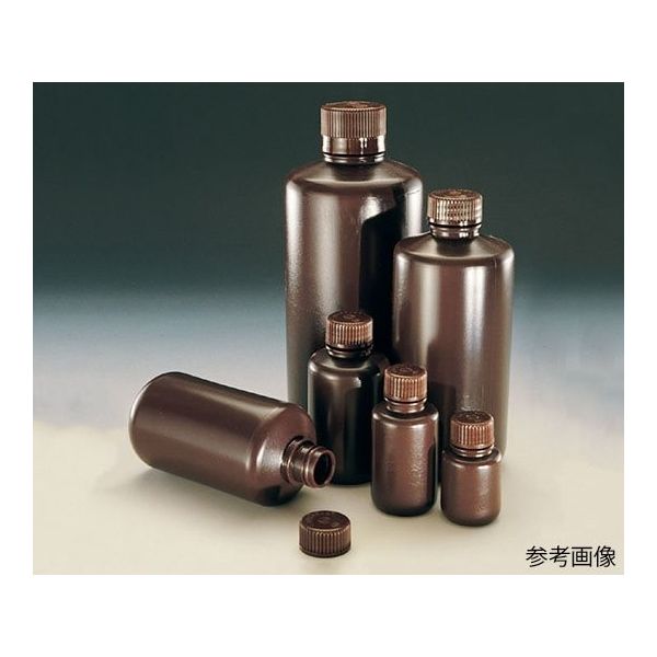 サーモフィッシャーサイエンティフィック 細口褐色軽量ボトル(HDPE) 125mL DS2085-0004 1箱(72本)（直送品）