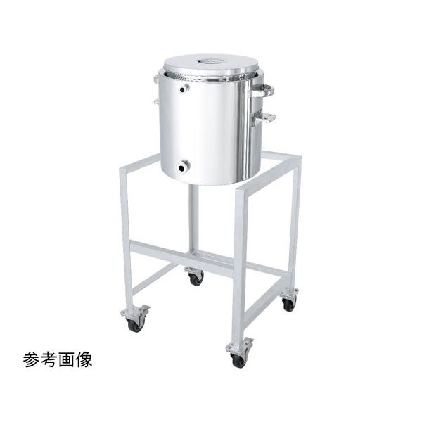 MONOVATE 片テーパー型ジャケット汎用容器 架台付 45L KTT-ST-J-ASC-39 1個 65-6680-82（直送品）