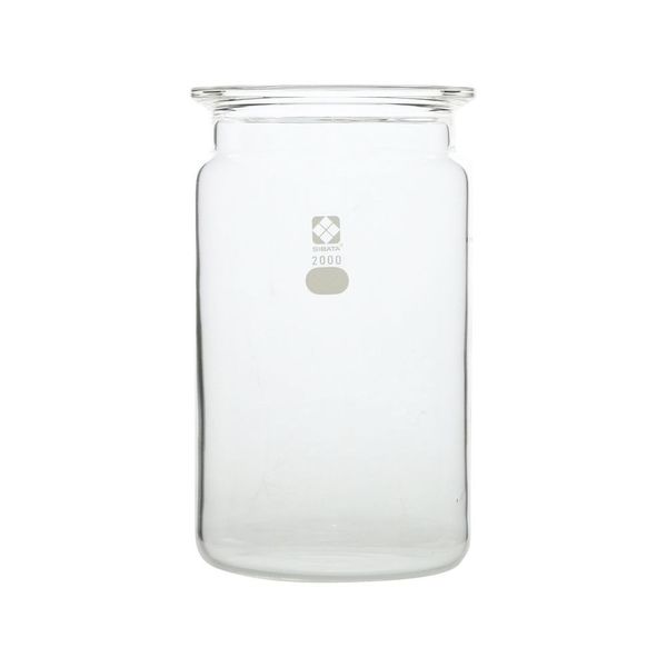 柴田科学 セパラブルフラスコ 円筒形 バンド式 120mm 2L 64-3880-03 1個（直送品）