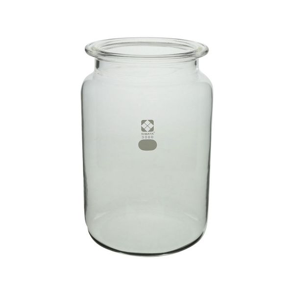 柴田科学 セパラブルフラスコ 円筒形 バンド式 120mm 3L 64-3880-04 1個（直送品）