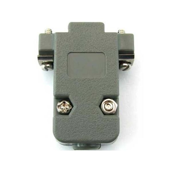 共立電子産業 Dーsubカバー インチネジ 9pin 灰 5個入 65-8879-49 1パック(5個)（直送品）