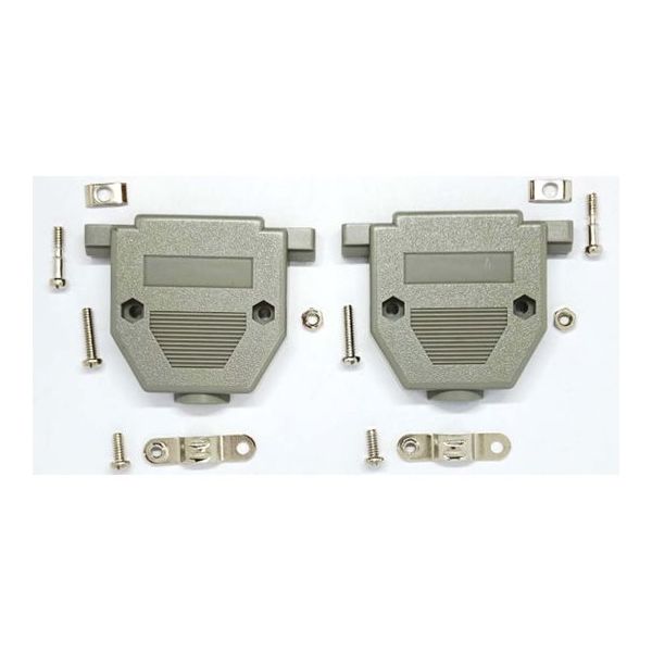 共立電子産業 Dーsubカバー インチネジ 25pin 灰 5個入 65-8879-53 1パック(5個)（直送品）