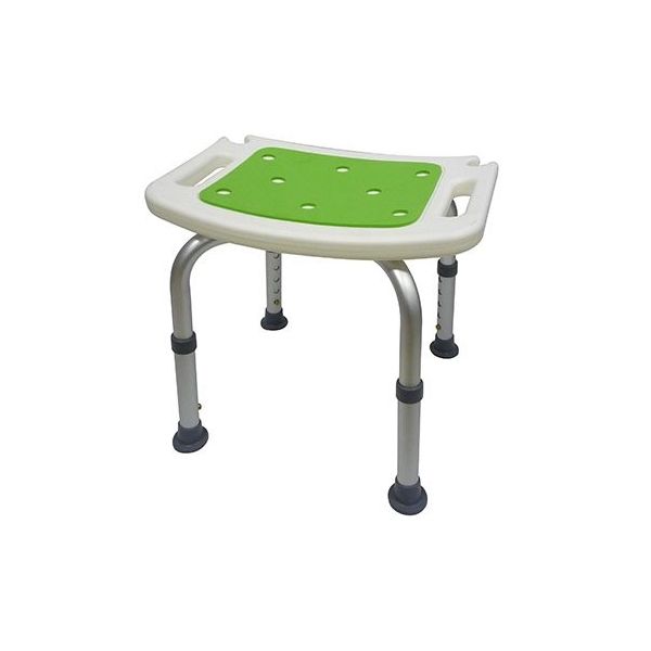 アークランズ 組立式 シャワーチェア 背もたれ無し Z03319 1個 64-3676-85（直送品）