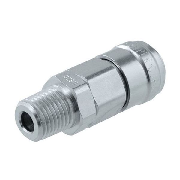 アークランズ スーパーカプラ ソケット Rc1/4用 50mm 02SM 1個 62-9947-65（直送品）