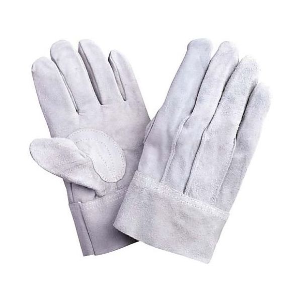 川西工業 牛床革手袋 背縫 12双入 2260 1パック(12双) 65-0389-12（直送品）