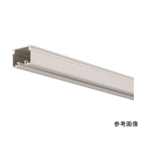 岡田装飾金物 カーテンレール D30レール2mアルミ ホワイト 12L20WH 1本 64-8336-02（直送品）