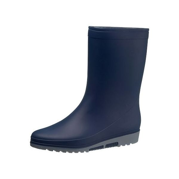 アサヒシューズ レインブーツR307 ネイビー 25cm KH30014 1足 64-4277-73（直送品）