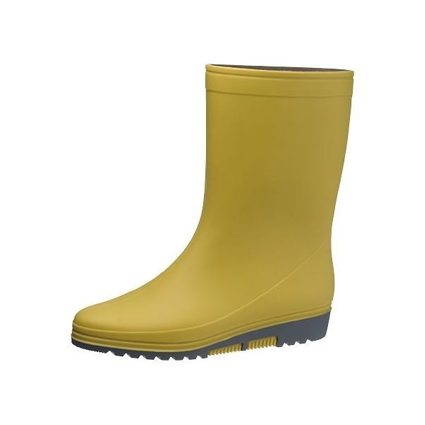 アサヒシューズ レインブーツR307 マスタード 24.5cm KH30012 1足 64-4277-58（直送品）