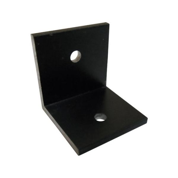 アルインコ アルミアングルピース穴アキ30 ブラック FA301KA 1本 64-5003-47（直送品）