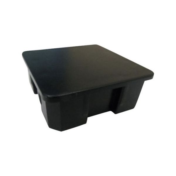 アルインコ 樹脂キャップ BA107テラス柱60x60用ブラック 2個入り BA365K2 1袋(2個) 64-4999-99（直送品）