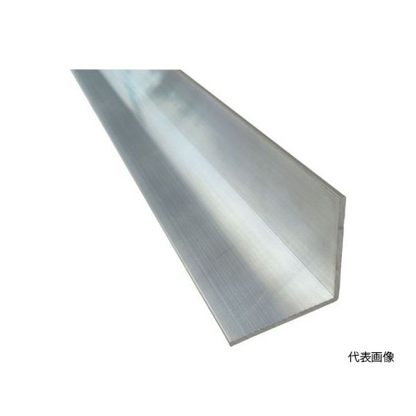 アルインコ アルミ等辺アングル 15X15X1.0 生地 4m FA101N 1本 64-5000-49（直送品）