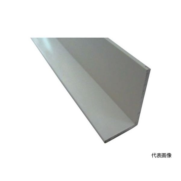 アルインコ アルミ不等辺アングル 15X20X1.5T ホワイト 2m FA137W2 1本 64-5001-80（直送品）