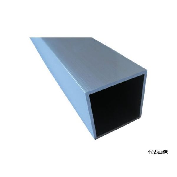 アルインコ アルミ角パイプ 12X12X1.2 シルバー艶消し 1m FB201S1 1本 64-5005-54（直送品）