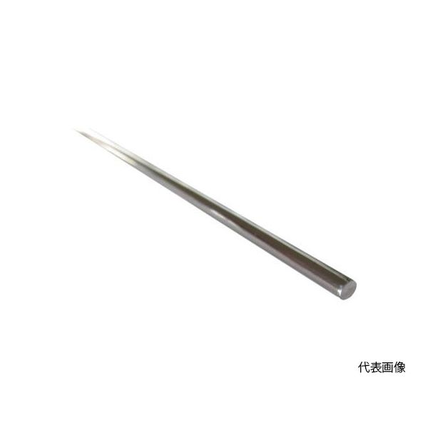アルインコ アルミモール丸棒 5 シルバー 1m FM162S 1本 64-5010-53（直送品）