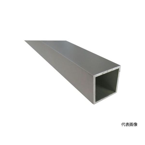 アルインコ アルミモール角パイプ 9X9X1.2 シルバー 1m FM170S 1本 64-5010-60（直送品）