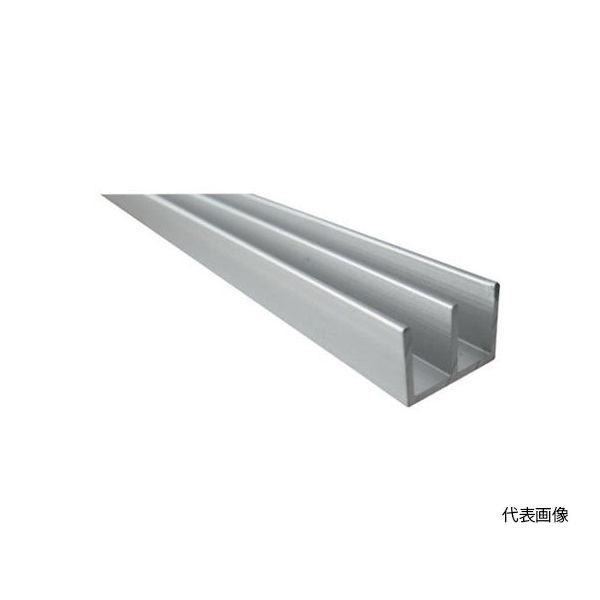 アルインコ アルミモールE型レール上 12X8 シルバー 1m FM180S 1本 64-5010-73（直送品）