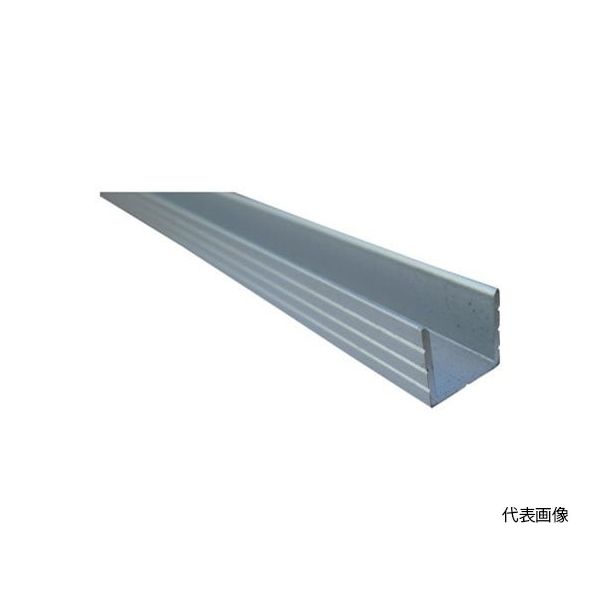 アルインコ アルミモール パネル縁コ型5.0 シルバー 2m FM190SL 1本 64-5010-92（直送品）