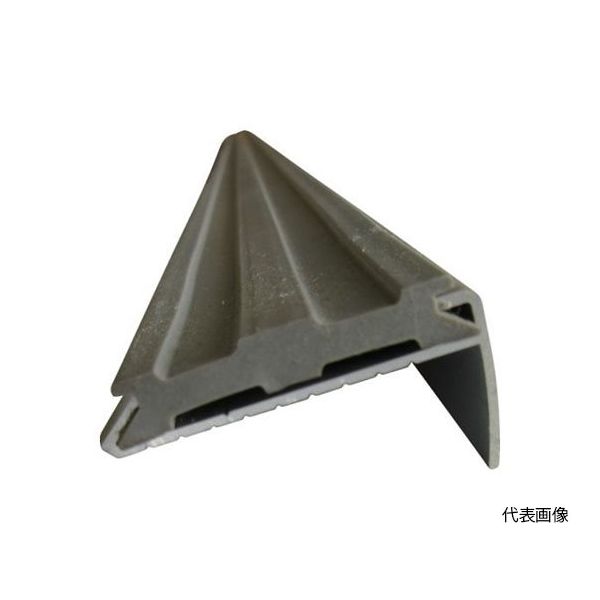 アルインコ アルミノンスリップ タイヤ仕様 グレー 2m FM243GL 1本 64-5011-77（直送品）