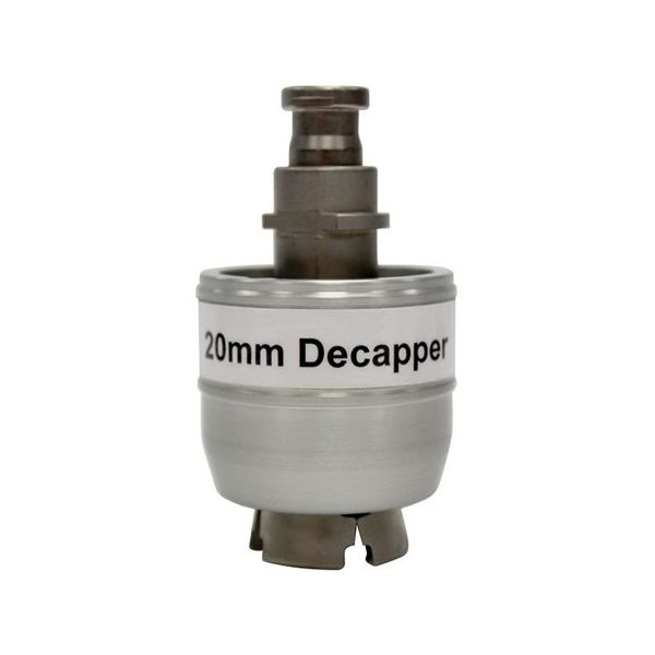標準アルミ/マグネティックスチールキャップ用 CRS HP オート専用先端パーツ デキャッパー 20mm 320965 1台（直送品）