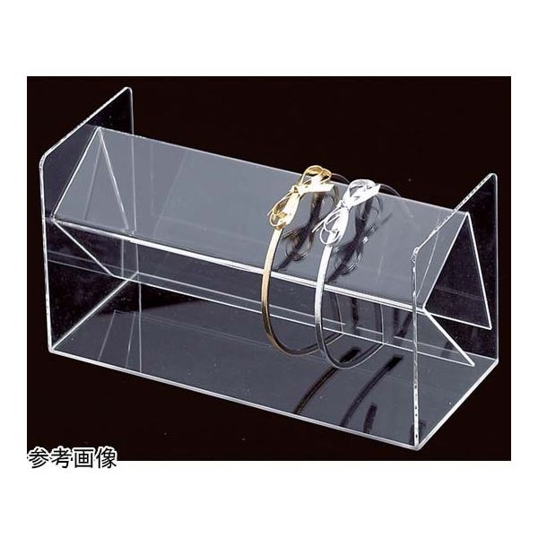 アズワン 透明アクリルカチューシャ立て W30cm 65-8768-04 1個（直送品）