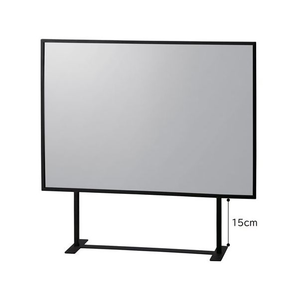 アズワン スチール製ポップスタンド(両面仕様) A2 ブラック 65-8873-96 1個（直送品）