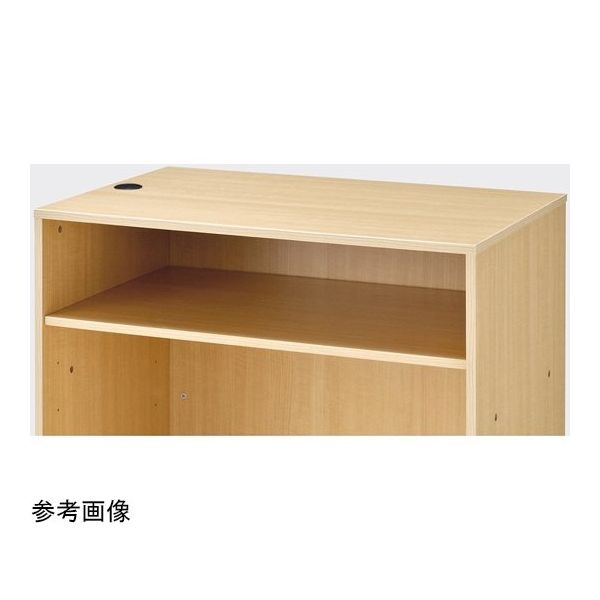 アズワン 中間棚 W120cm H100cmカウンター用 エクリュ 65-8883-55 1枚（直送品）