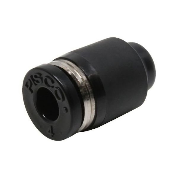 日本ピスコ チューブフィッティング キャップ チューブ4 PPF4 1個 61-1910-11（直送品）