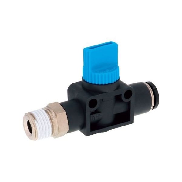 日本ピスコ ハンドバルブ ストレートB3方弁チューブR1/4出力8 HV02-8 1個 64-4804-97（直送品）