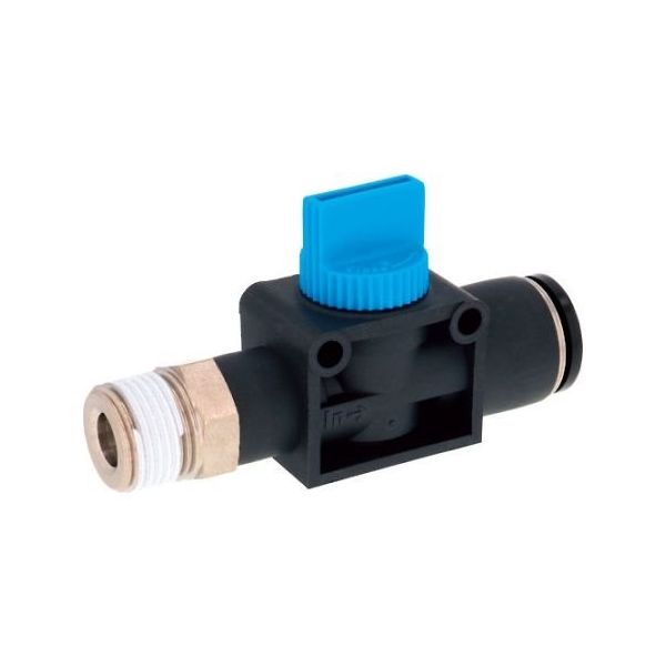 日本ピスコ ハンドバルブ ストレートB3方弁チューブR3/8出力12 HV03-12 1個 64-4805-06（直送品）