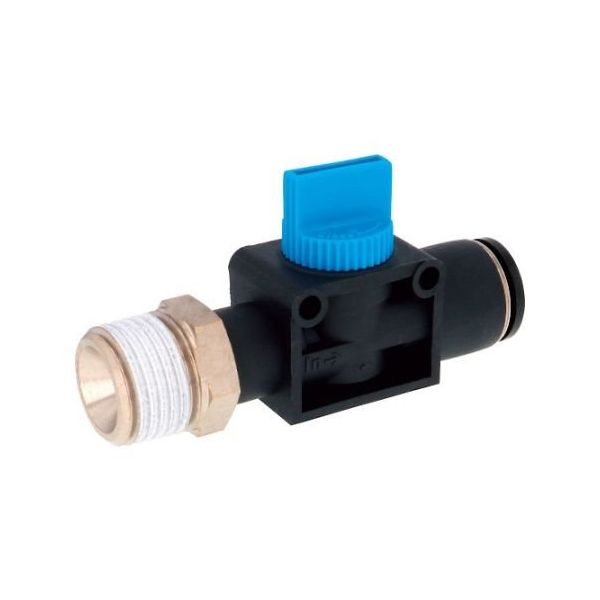 日本ピスコ ハンドバルブ ストレートB3方弁チューブR1/2出力12 HV04-12 1個 64-4805-14（直送品）