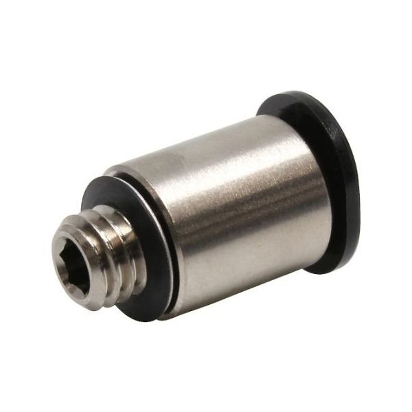 日本ピスコ チューブフィッティングミニ 六角穴付ストレート チューブ6 接続口径M6×1 POC6-M6M 1個 61-1910-38（直送品）