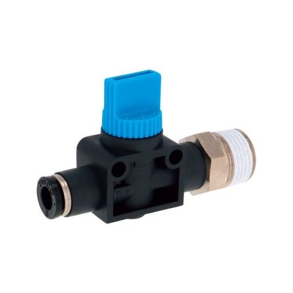 日本ピスコ ハンドバルブ ストレートA3方弁チューブ6出力R3/8 HV6-03 1個 64-4805-33（直送品）