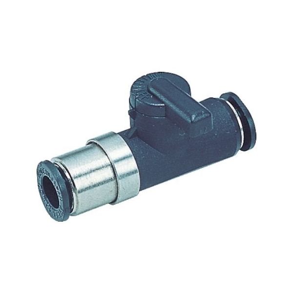 日本ピスコ ボールバルブ 10シリーズ ユニオン BVU4-4 1個 61-1972-52（直送品）