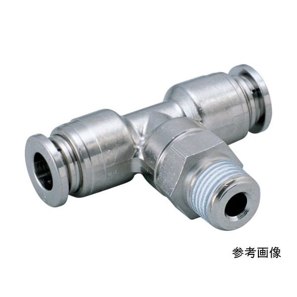 日本ピスコ チューブフィッティング ブラスティー チューブ4 ネジM5×0.8 ゴムHNBR カバー無 KB4-M5-1 1個（直送品）