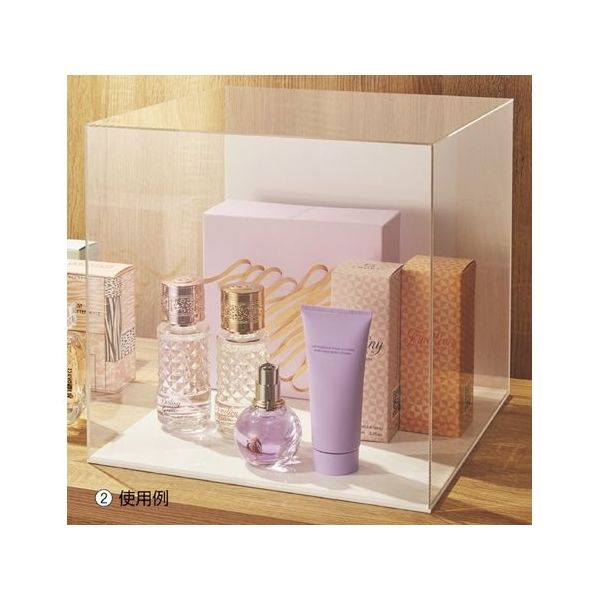 アズワン ディスプレイケース 底 白 65-8768-30 1個（直送品）