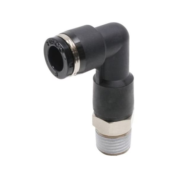 日本ピスコ チューブフィッティング ロングエルボ チューブ8 接続口径R1/4 PLL8-02 1個 61-1907-90（直送品）