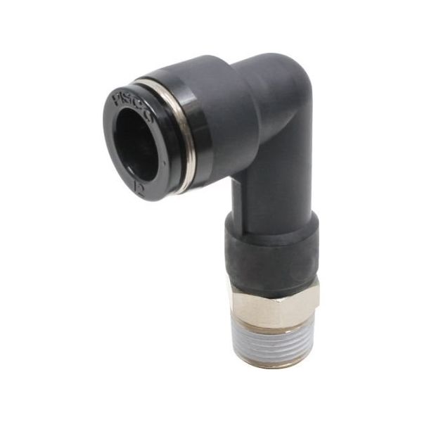 日本ピスコ チューブフィッティング ロングエルボ チューブ12 接続口径R3/8 PLL12-03 1個 61-1907-93（直送品）