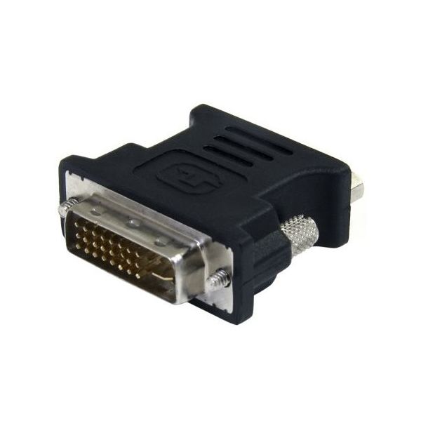 StarTech.com Black DVI to VGA Cable Adapter ー M/F DVIVGAMFBK 1個（直送品）