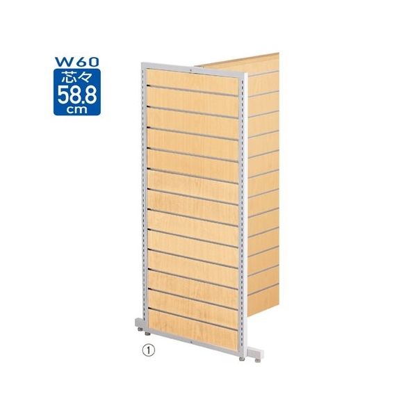 アズワン オプション エンドパネル リスタプラス中央両面タイプ用 エクリュ色 65-8769-09 1台（直送品）