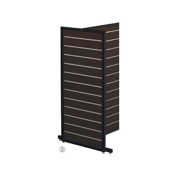 アズワン オプション エンドパネル リスタプラス中央両面タイプ用 ダークブラウン 65-8769-11 1台（直送品）