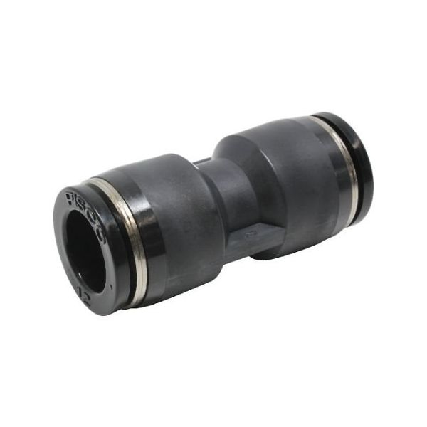 日本ピスコ チューブフィッティング ユニオンストレート PU12 1個 61-1908-36（直送品）