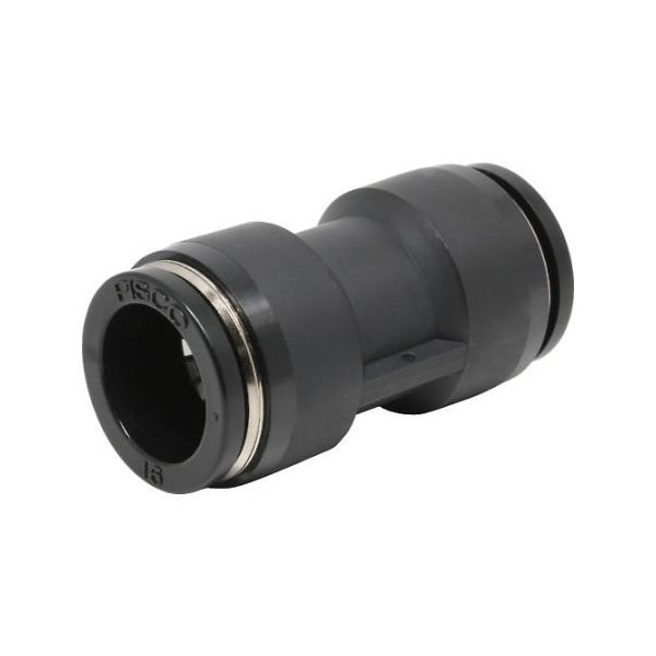 日本ピスコ チューブフィッティング ユニオンストレート PU16 1個 61-1908-37（直送品）