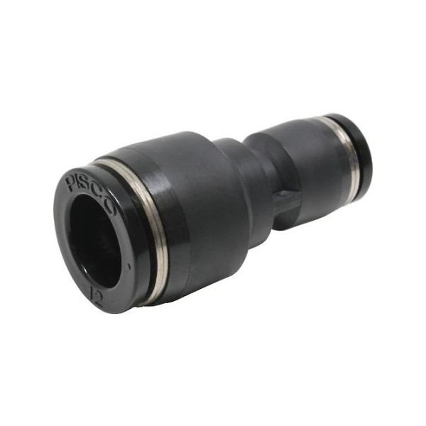 日本ピスコ チューブフィッティング 違径ユニオンストレート 12×8 PG12-8 1個 61-1908-43（直送品）