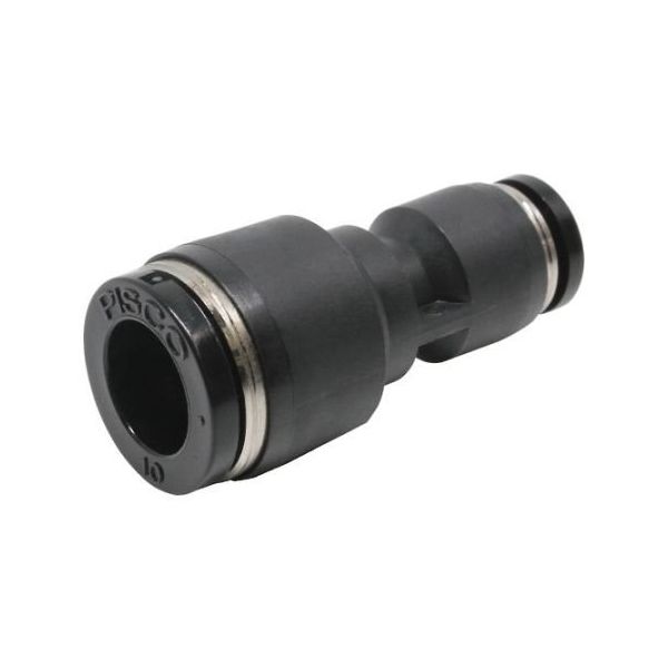 日本ピスコ チューブフィッティング 違径ユニオンストレート 10×6 PG10-6 1個 61-1908-41（直送品）